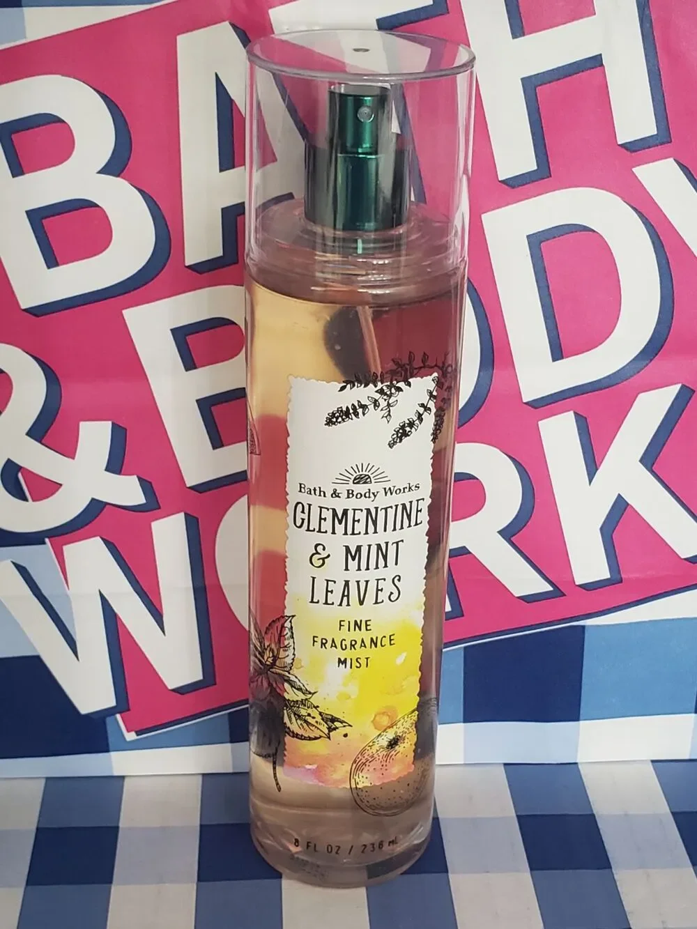 BBW Clementine & Mint Leaves Fine Fragrance Body Mist